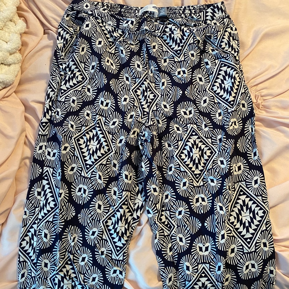 Aztec pattern genie pants